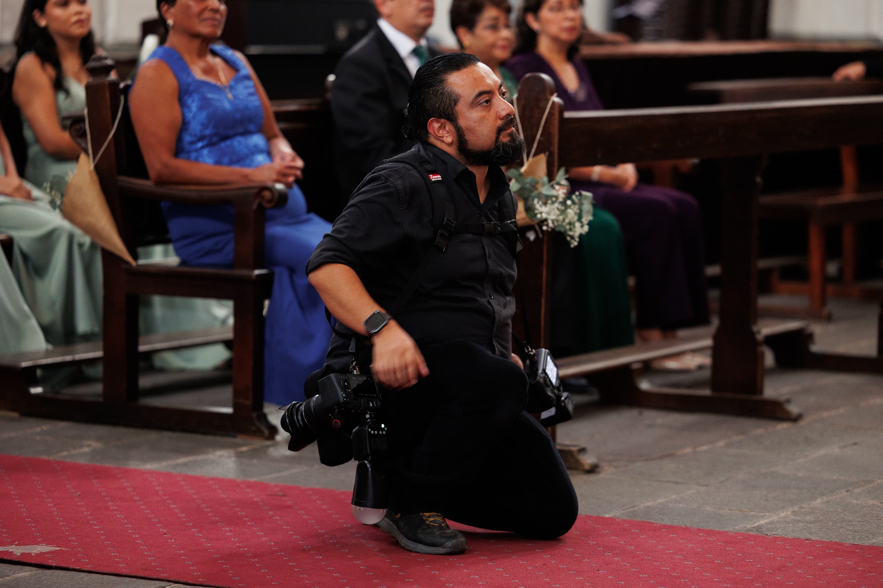 Fotógrafo en acción